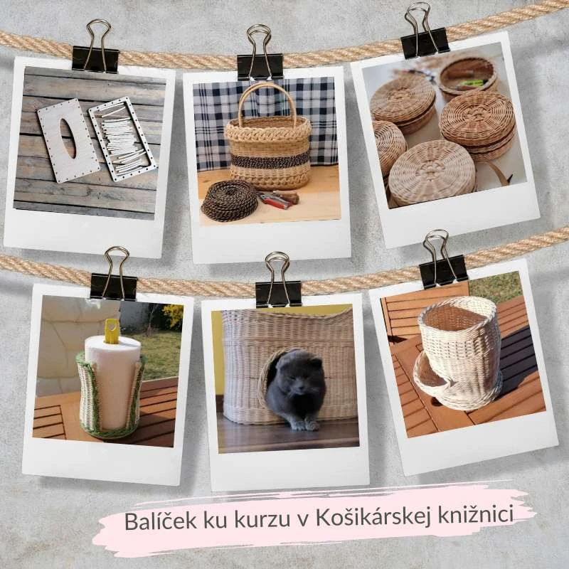 KK- Balíček Košikárska Knižnica