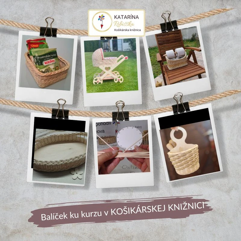 ŠKOLA PLETENIA košíkov z pedigu