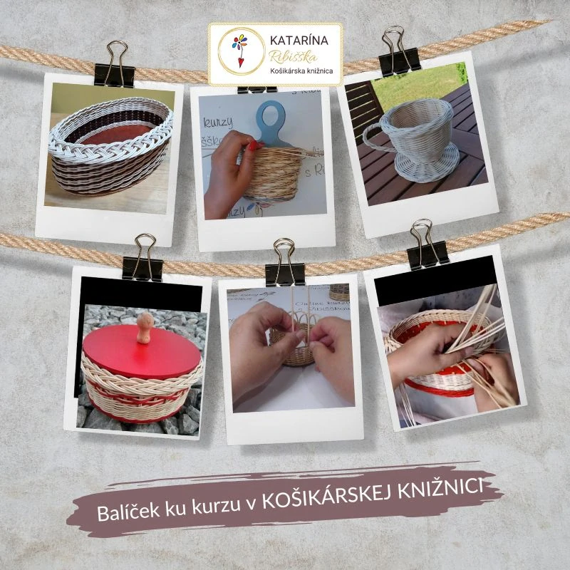 ŠKOLA PLETENIA košíkov z pedigu