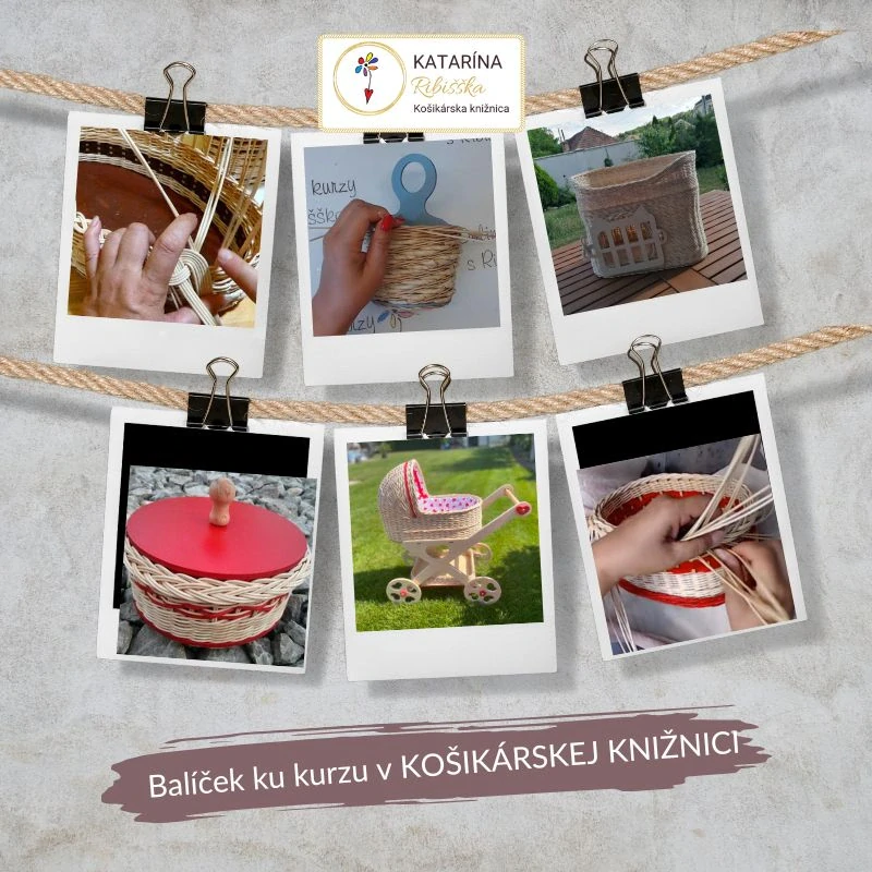 ŠKOLA PLETENIA košíkov z pedigu