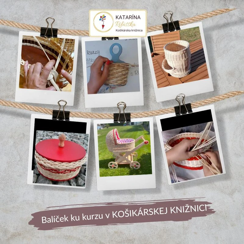 ŠKOLA PLETENIA košíkov z pedigu