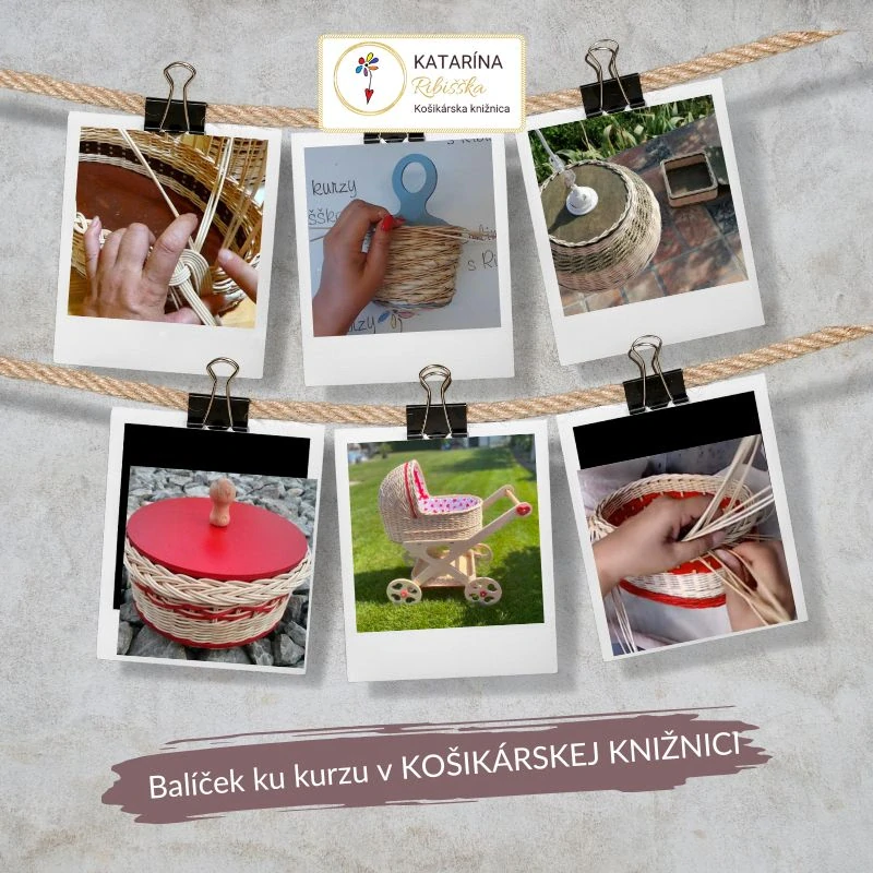 ŠKOLA PLETENIA košíkov z pedigu