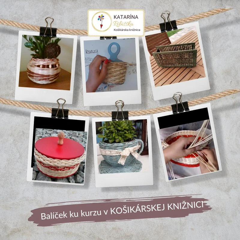 ŠKOLA PLETENIA košíkov z pedigu