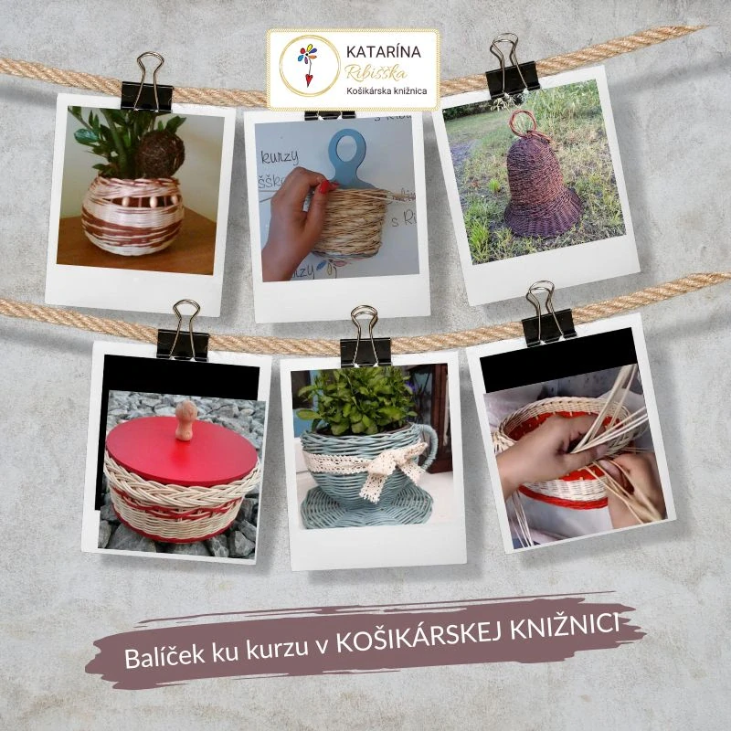 ŠKOLA PLETENIA košíkov z pedigu