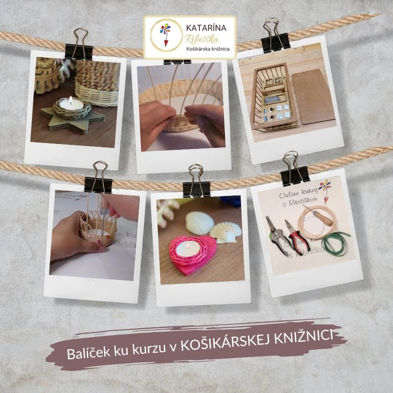 Balíček ku kurzu - Košikárska Knižnica