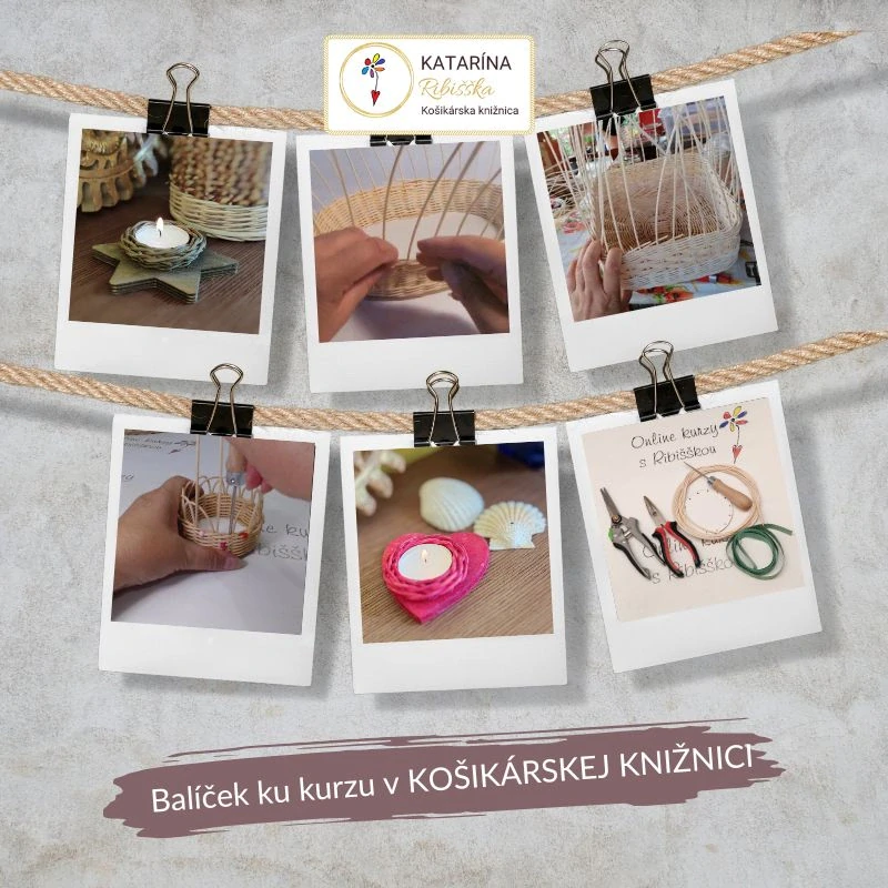 Balíček ku kurzu - Košikárska Knižnica
