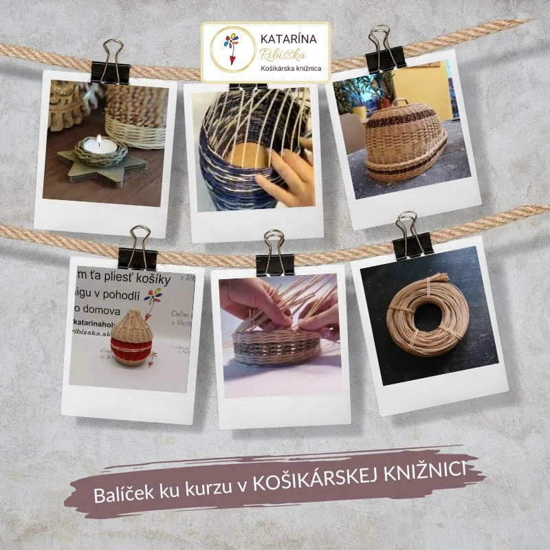Balíček ku kurzu - Košikárska Knižnica