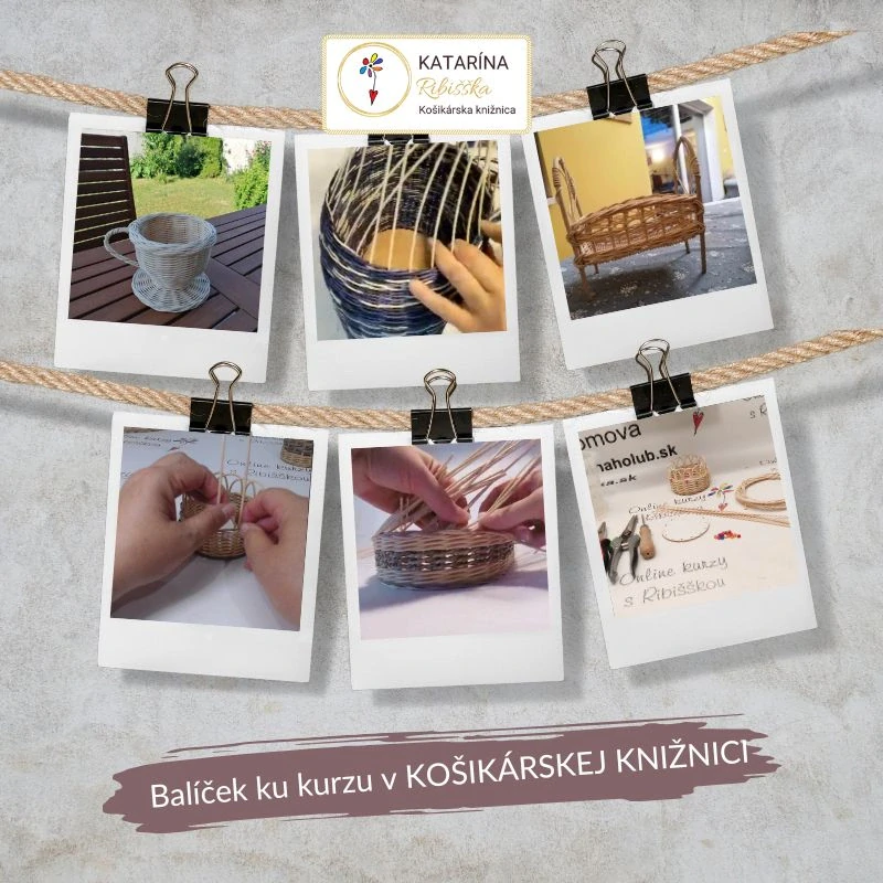 Balíček ku kurzu - Košikárska Knižnica