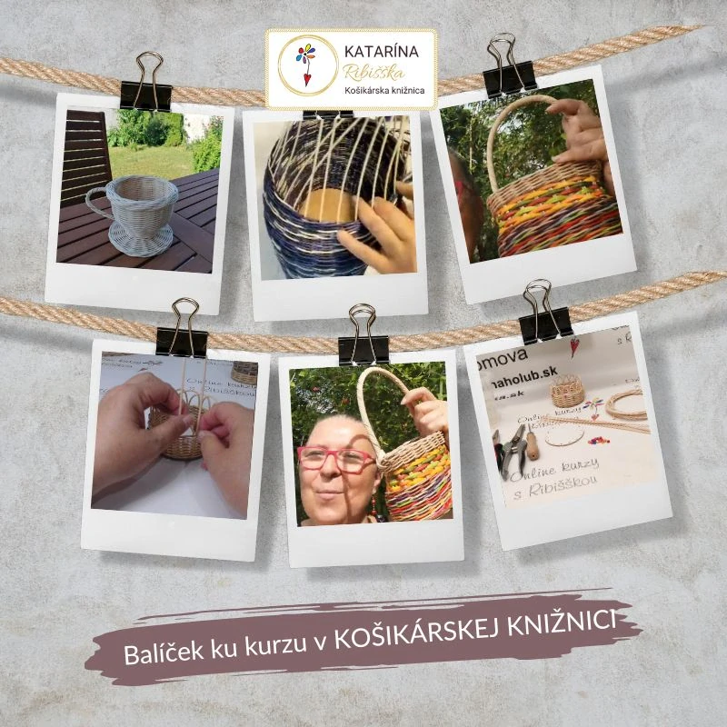 Balíček ku kurzu - Košikárska Knižnica