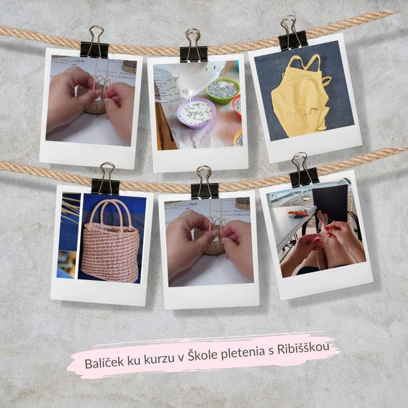 ŠKOLA PLETENIA košíkov z pedigu