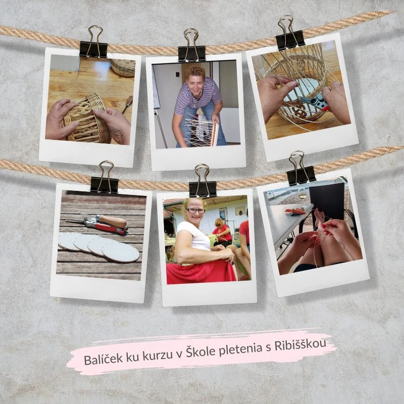 ŠKOLA PLETENIA košíkov z pedigu