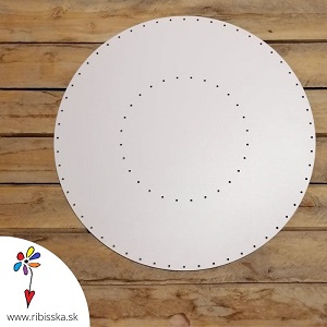 Kruh 35cm s medzikruhom 17cm HDF