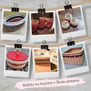ŠKOLA PLETENIA košíkov z pedigu