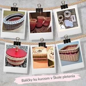 ŠKOLA PLETENIA košíkov z pedigu