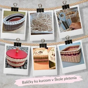 ŠKOLA PLETENIA košíkov z pedigu