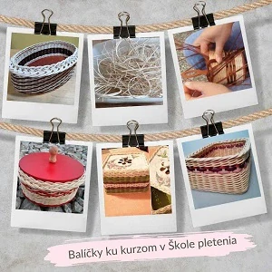 ŠKOLA PLETENIA košíkov z pedigu