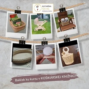 Balíček ku kurzu - Košikárska Knižnica