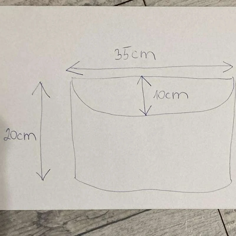 Košikárska knižnica Košík na kočík 20 x 8cm