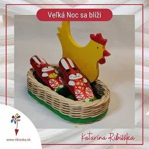 Veľká Noc 3D oval sliepočka 10 x 18cm